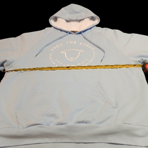 Free The Sheep Sky In You Sky Blue Hoodie - Picture 5 of 7
